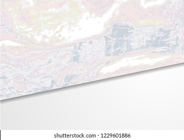 Hellabstrakter grunge Marmorboden, Corporate Hintergrund. Vektorgrafik