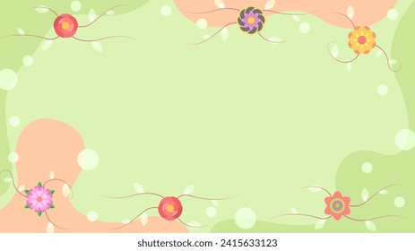 Light Abstract Nature Spring Summer Botanical Background Beautiful With Branches And Flowers Decoration Wallpaper Vector Design Style