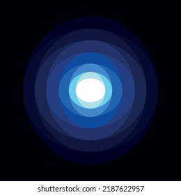 Light abstract spot or background. Color centric gradient. background image. Luminous dot in the center, star or fire.