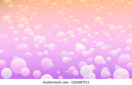 Light, abstract, summer background. Abstract background circles. Airy, cute background. Bubbles of air, clouds.