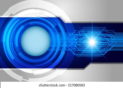 Light Abstract Technology background for computer graphic website and internet, circuit board. 