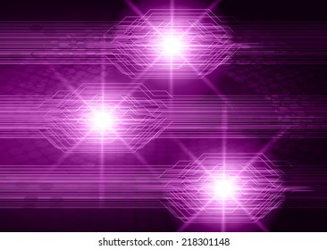 Light Abstract Technology background for computer graphic website and internet, circuit board. star