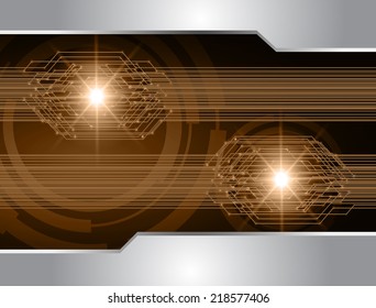 Light Abstract Technology background for computer graphic website and internet, circuit board. 