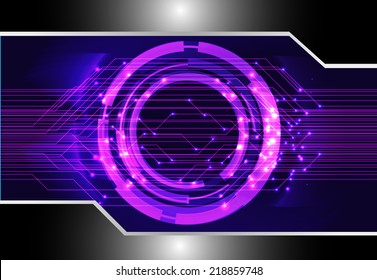 Light Abstract Technology background for computer graphic website and internet, circuit board. 