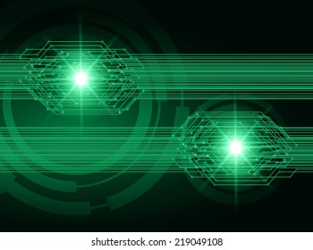 Light Abstract Technology background for computer graphic website and internet, circuit board. 
