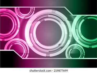 Light Abstract Technology background for computer graphic website and internet