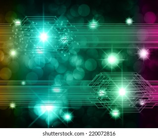 Light Abstract Technology background for computer graphic website and internet. circuit board.