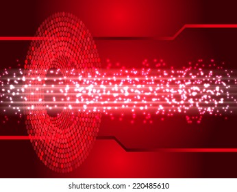 Light Abstract Technology background for computer graphic website and internet