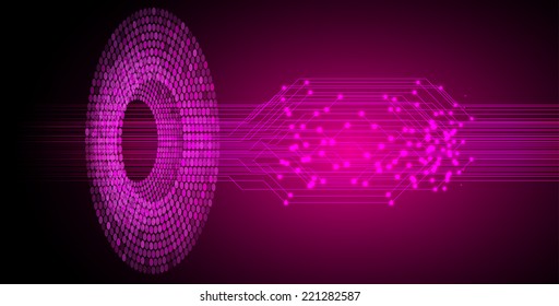 Light Abstract Technology background for computer graphic website and internet,