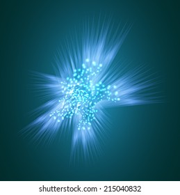 Light Abstract Technology background for graphic and website.