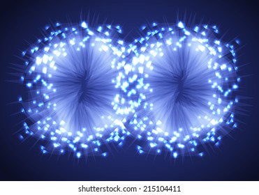 Light Abstract Technology background for graphic and website, circuit board.