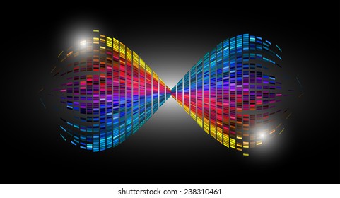 Light Abstract Technology background set for computer graphic website internet and business.