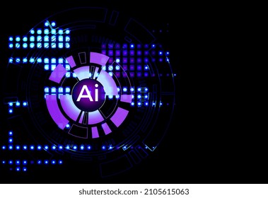 Light abstract technology background vector image	