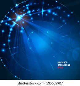 light abstract vector background