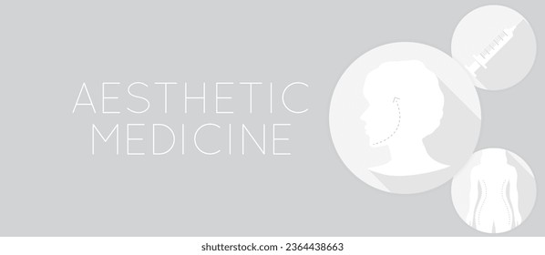 Light Aesthetic Medicine Background Illustration