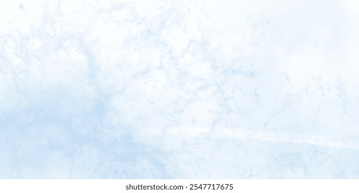 Light and Airy Abstract Design with Soft Blue Watercolor Elements