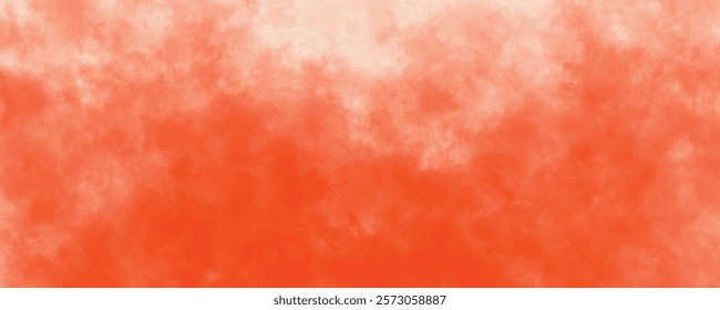 Light and Airy Orange Watercolor Wash Featuring Gentle Gradients and Warm Earthy Tones
