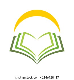 Light of the Al Qoran logo, Scripture logo, University logo