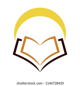 Light of the Al Qoran logo, Scripture logo, University logo