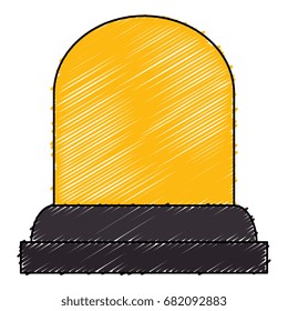 light alarm isolated icon