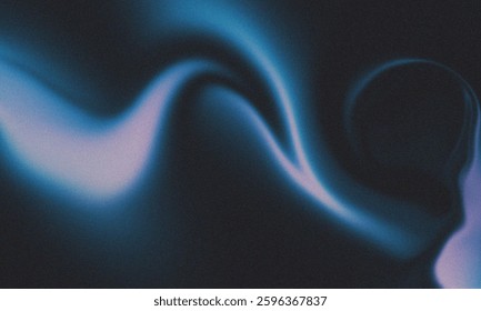 . The light is almost like a wave, and it seems to be moving with a dark background