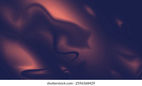 The light is almost like a wave, and it seems to be moving with a dark background