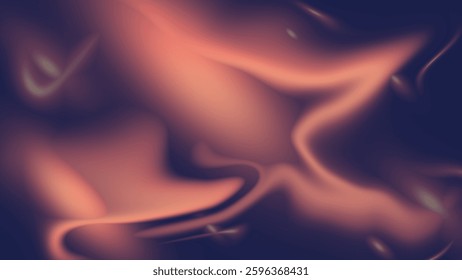 The light is almost like a wave, and it seems to be moving with a dark background