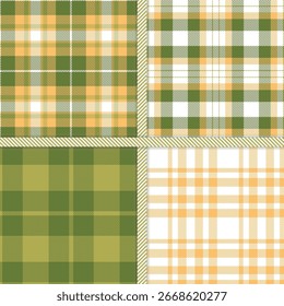 Light Aqua, Grapefruit and Old Pink seamless pattern set of 4