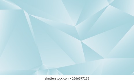 Light backdrop. Blue polygonal background. Modern illustration for web backdrop design. Christmas light pattern.  