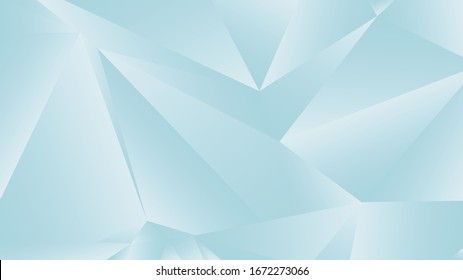 Fondo claro. Fondo poligonal azul. Ilustración moderna para el diseño de fondo web. Patrón de luz navideña. Papel pintado de decoración. Arte de color decorativo. Fondo de vacaciones brillante.