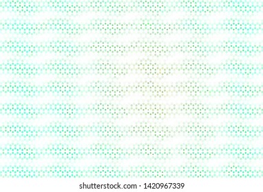 Light backdrop with dots. Abstract illustration with colored bubbles in nature style. Design for poster, banner of websites.