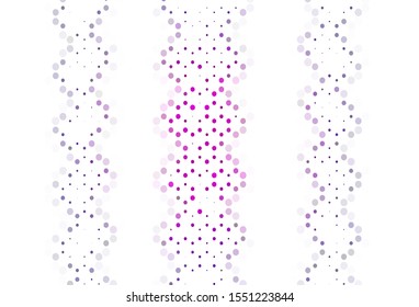 Light backdrop with dots. Abstract illustration with colored bubbles in nature style. Pattern for textures of wallpapers.