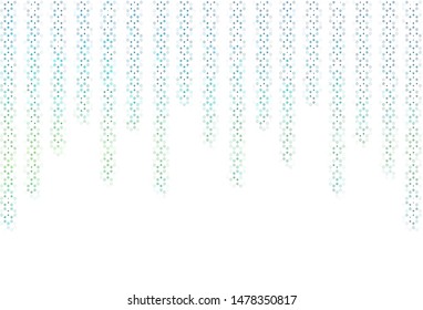 Light backdrop with dots. Beautiful colored illustration with blurred circles in nature style. Pattern for beautiful websites.