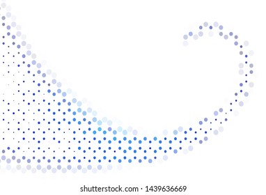 Light backdrop with dots. Glitter abstract illustration with blurred drops of rain. Design for poster, banner of websites.