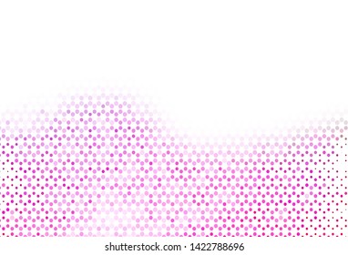 Light backdrop with dots. Modern abstract illustration with colorful water drops. Design for your business advert.