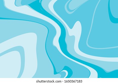 Fondo claro, gran diseño para cualquier propósito. Patrón dinámico ondulado. Fondo azul claro. Plantilla de diseño de portada. Patrón de línea geométrica. Efecto de movimiento abstracto. Gráfico vectorial.