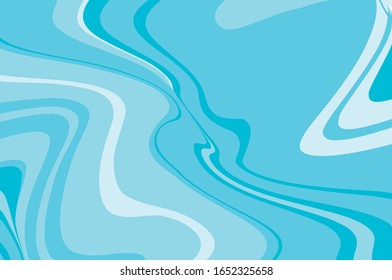 Light backdrop, great design for any purposes. Wavy dynamic pattern. Light blue background. Cover design template. Geometric line pattern. Abstract motion effect. Vector graphic.