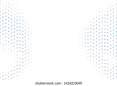 Light backdrop with lines, triangles. Abstract gradient illustration with triangles. Pattern for booklets, leaflets