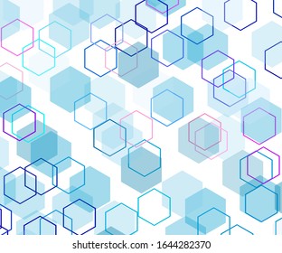 Light backdrop for print design. Honeycomb texture.