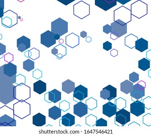 Light backdrop for print design. Honeycomb texture.