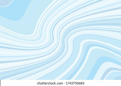 Light backdrop. Simple grafic background with wavy lines. Dynamic pattern fo wallpaper, web banners, cobers, cards. Vector illustration