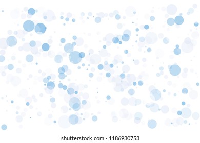 Light background with blue and pink circles with bokeh effect. Different delicate shades and degree of transparency. Scalable vector graphics