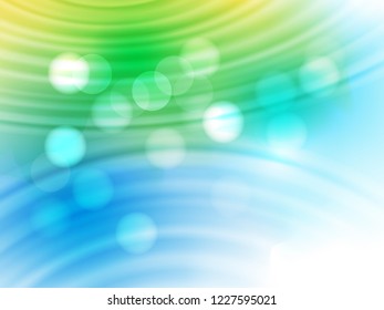Light background  with bright  blurred spots and  bokeh. The illustration contains transparency and effects. EPS10