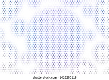Light background with bubbles. Abstract illustration with colored bubbles in nature style. Pattern for textures of wallpapers.