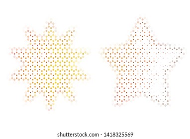 Light background with bubbles. Abstract illustration with colored bubbles in nature style. Pattern for futuristic ad, booklets.