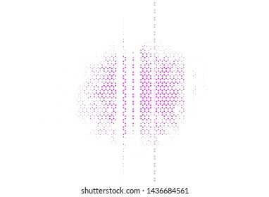 Light background with bubbles. Abstract illustration with colored bubbles in nature style. Design for your business advert.