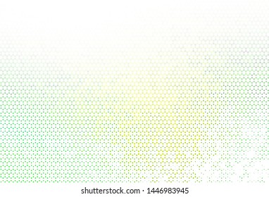 Light background with bubbles. Beautiful colored illustration with blurred circles in nature style. New template for your brand book.