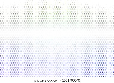 Light background with bubbles. Beautiful colored illustration with blurred circles in nature style. Design for poster, banner of websites.
