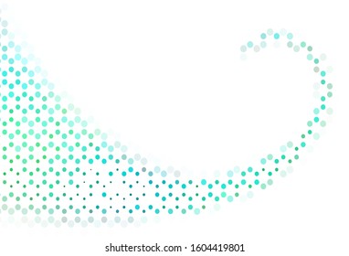 Light background with bubbles. Blurred decorative design in abstract style with bubbles. Design for your business advert.