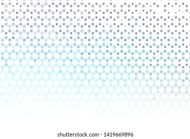 Light background with bubbles. Blurred bubbles on abstract background with colorful gradient. Design for poster, banner of websites.